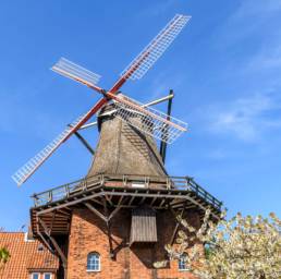 Altes Land, Mühle, Jork, Borstel