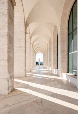Palazzo della Civiltà Italiana in Rom - Faschistische Architektur in Italien: Thorsten Scherz dokumentiert ein widersprüchliches Erbe in eindrucksvollen Bildern.
